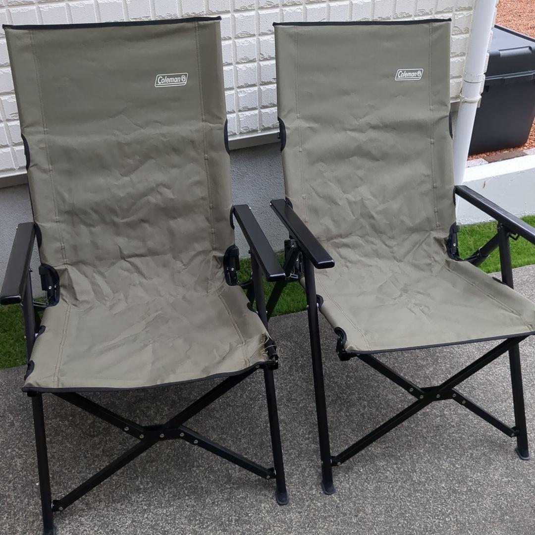コールマン　レイチェア　オリーブ2脚セット