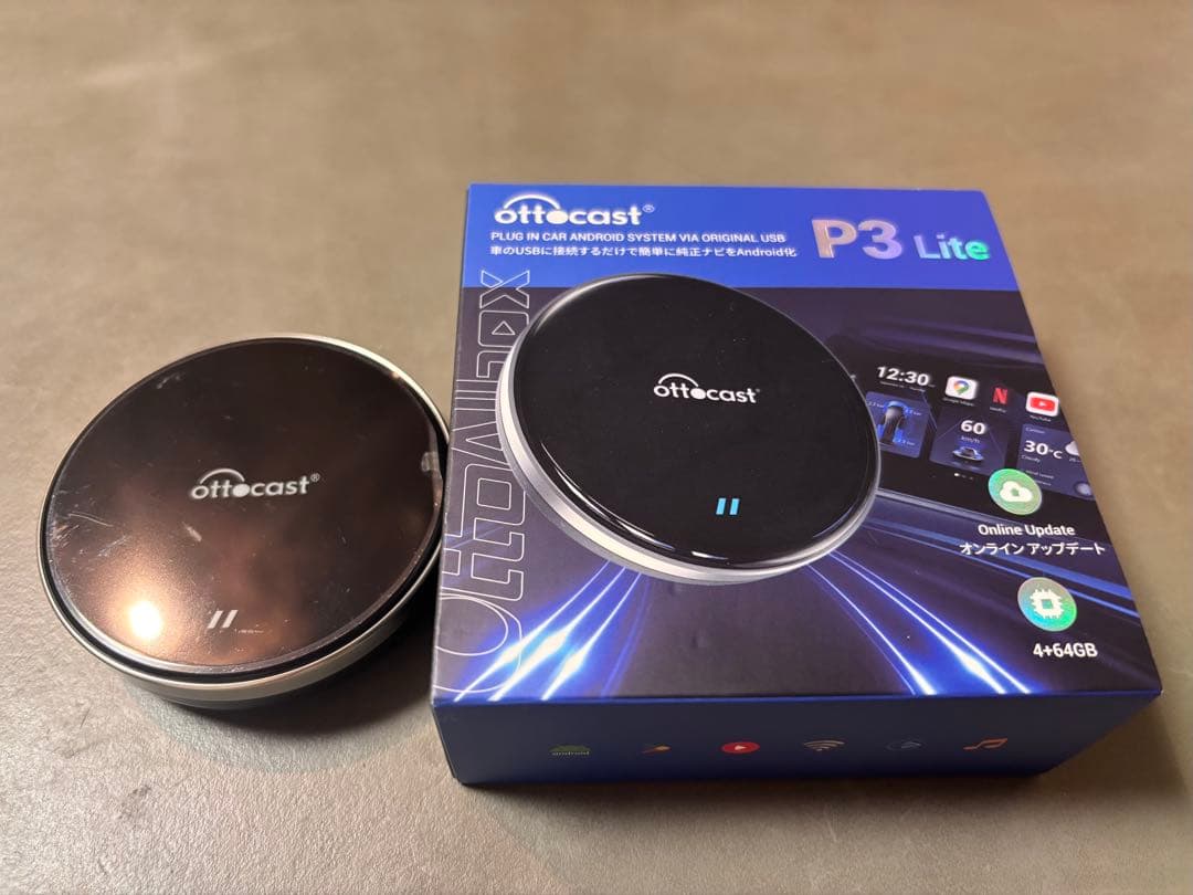 ottcast P3 Lite ミラーリング機能付き