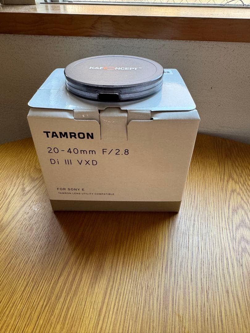 TAMRON 20-40mm F/2.8 Di III VXD SONY おまけ