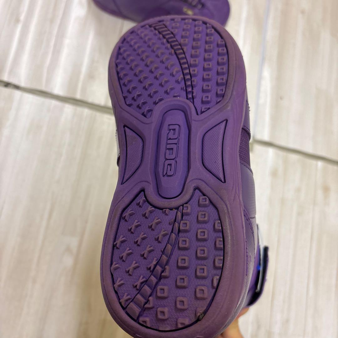 【希少】RIDE SAGE BOA COILER 24.5cm パープル仕様