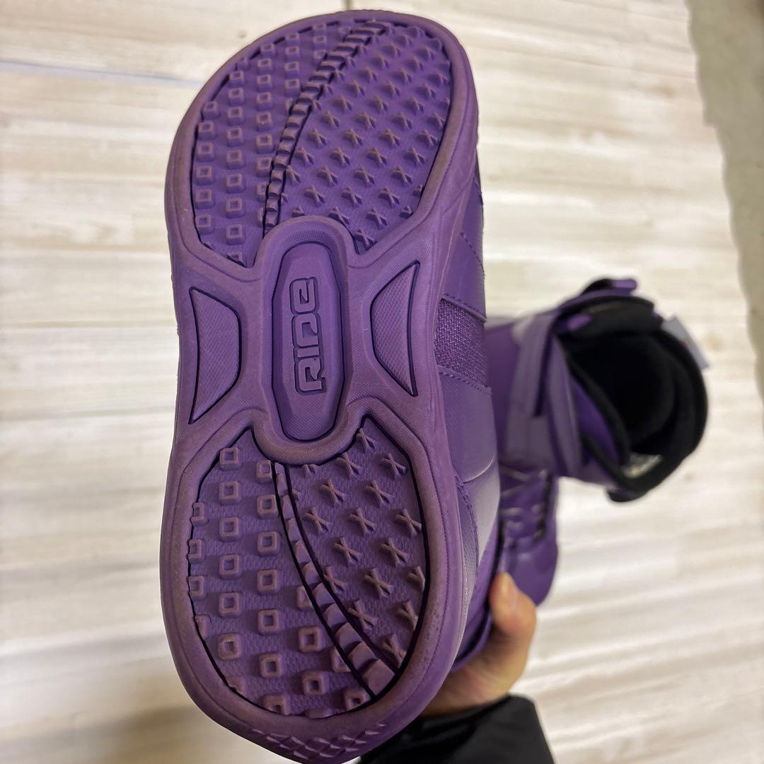 【希少】RIDE SAGE BOA COILER 24.5cm パープル仕様