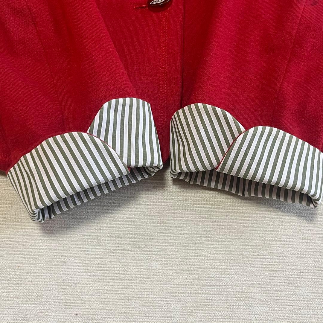 ヴィヴィアンウエストウッド テーラード ラブジャケット 変形 赤 オーブボタン