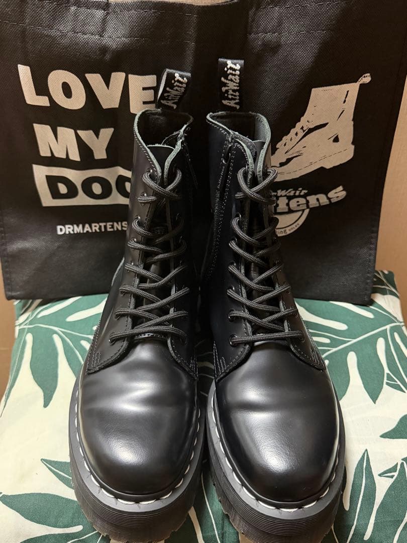 Dr. Martens 厚底 ジッパー付きUK5 24cm