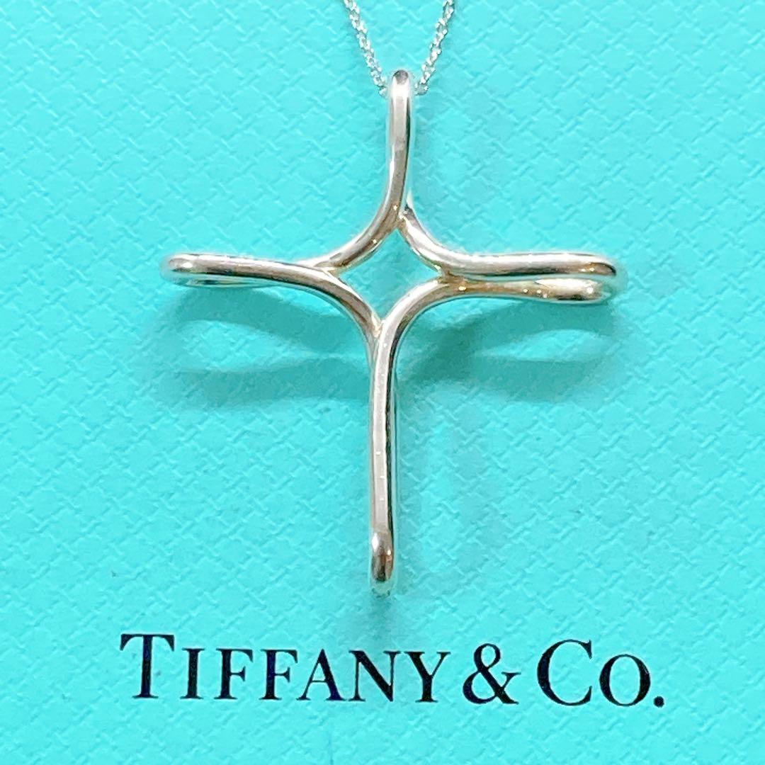 ティファニー オープンクロス ネックレス 925 シルバー インフィニティクロス