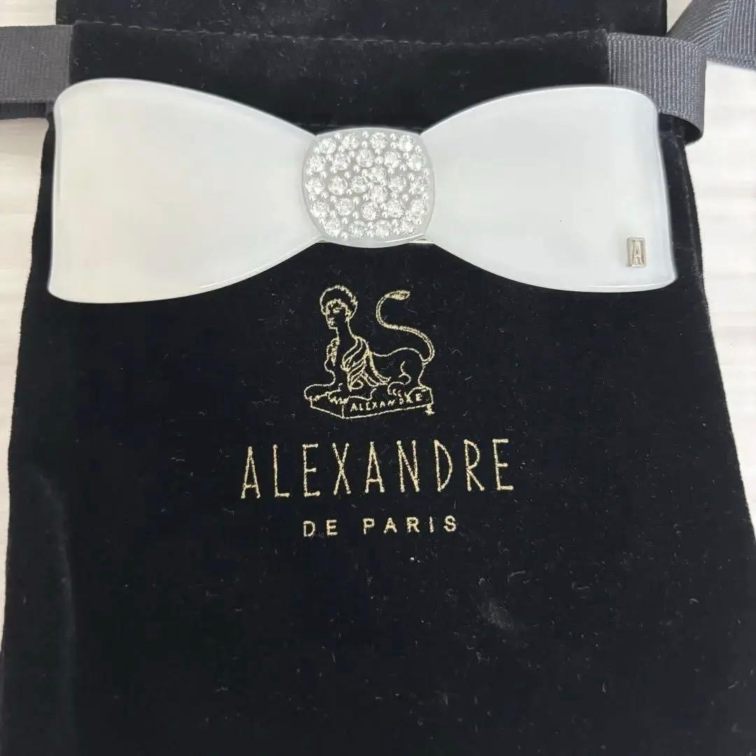 R*e様 【ALEXANDRE DE PARIS】リボン型ヘアクリップ