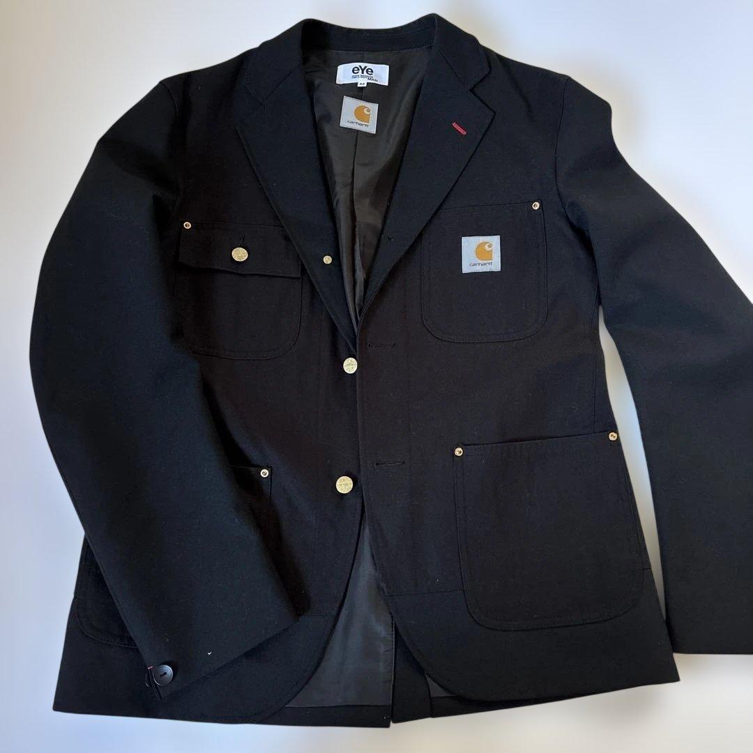 【超美品】コムデギャルソン カーハート コラボ パッチワークジャケット