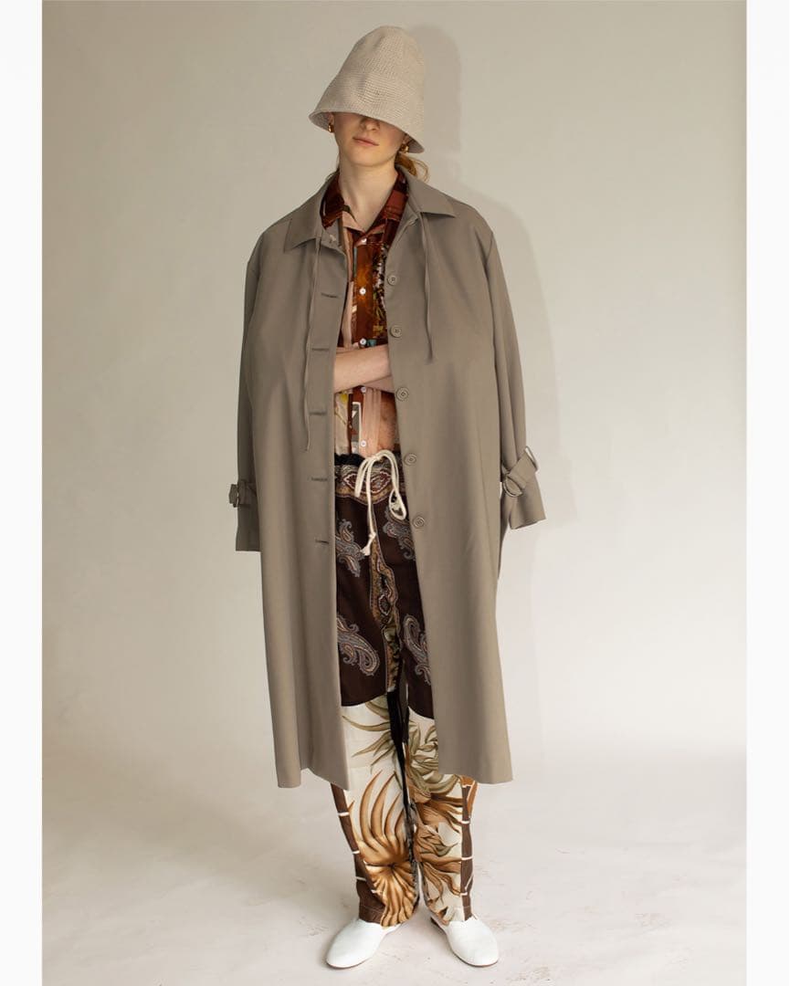 seeallシーオールReconstructed Scarf Pants再構築