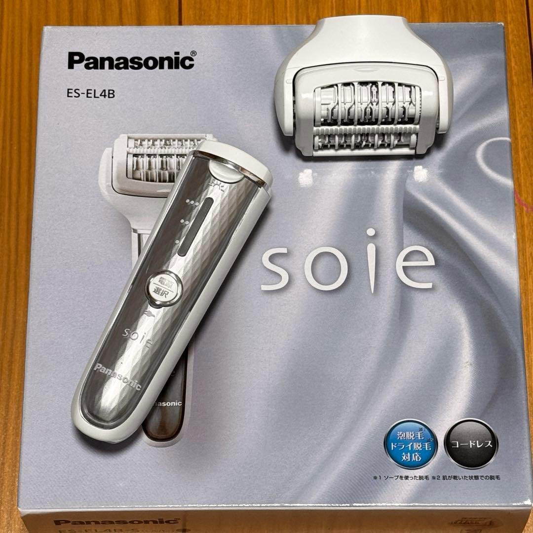 【中古品】Panasonic ES-EL4B 脱毛器 soie