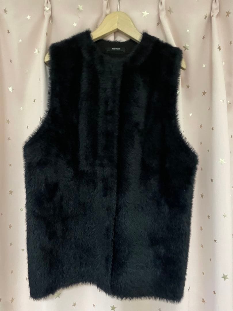 JOURNAL STANDARD☆ダブルフェイスフェザーネックベスト☆新品同様