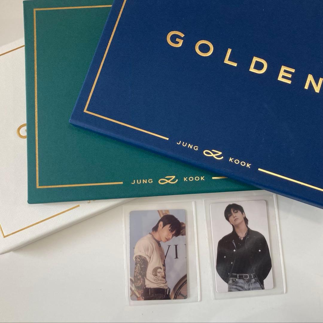 BTS ジョングク GOLDEN Weverse US特典 トレカ２種♡