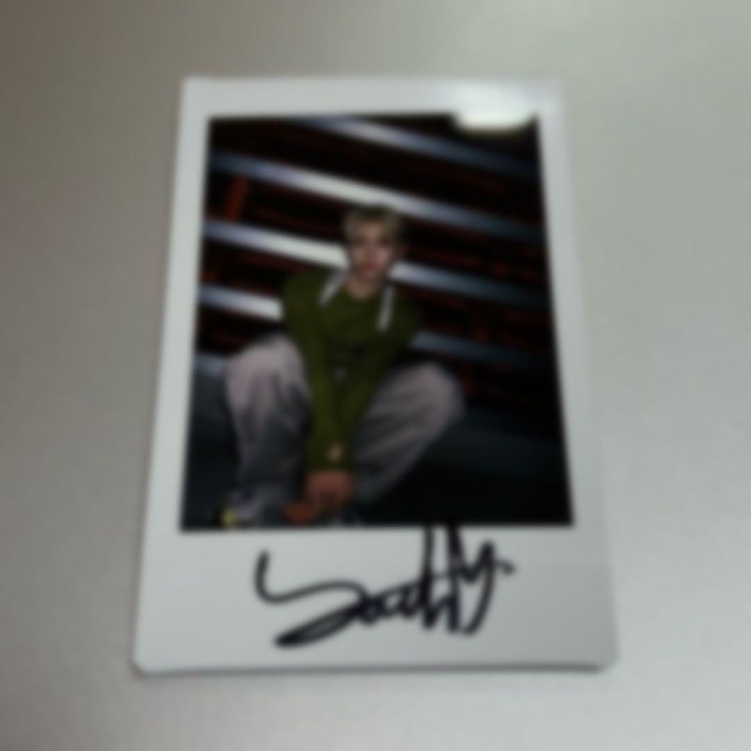 POW YORCH ヨチ サイン ポラロイド