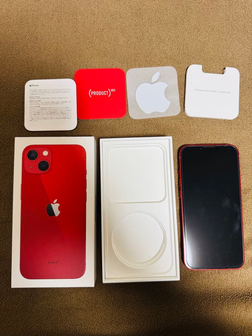 携帯電話本体 Apple iPhone 13 PRODUCT(RED) 256GB
