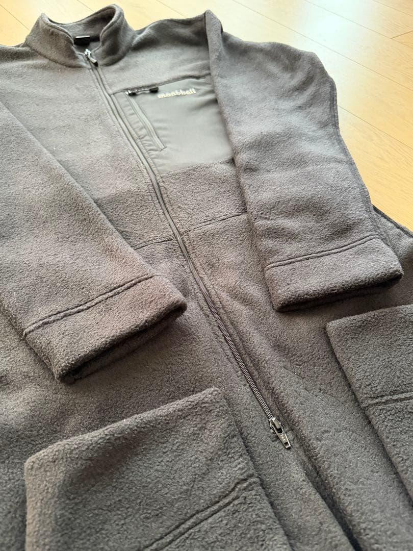 モンベル ストレッチ クリマプラスアクションワンピース男女兼用 XL ツナギ