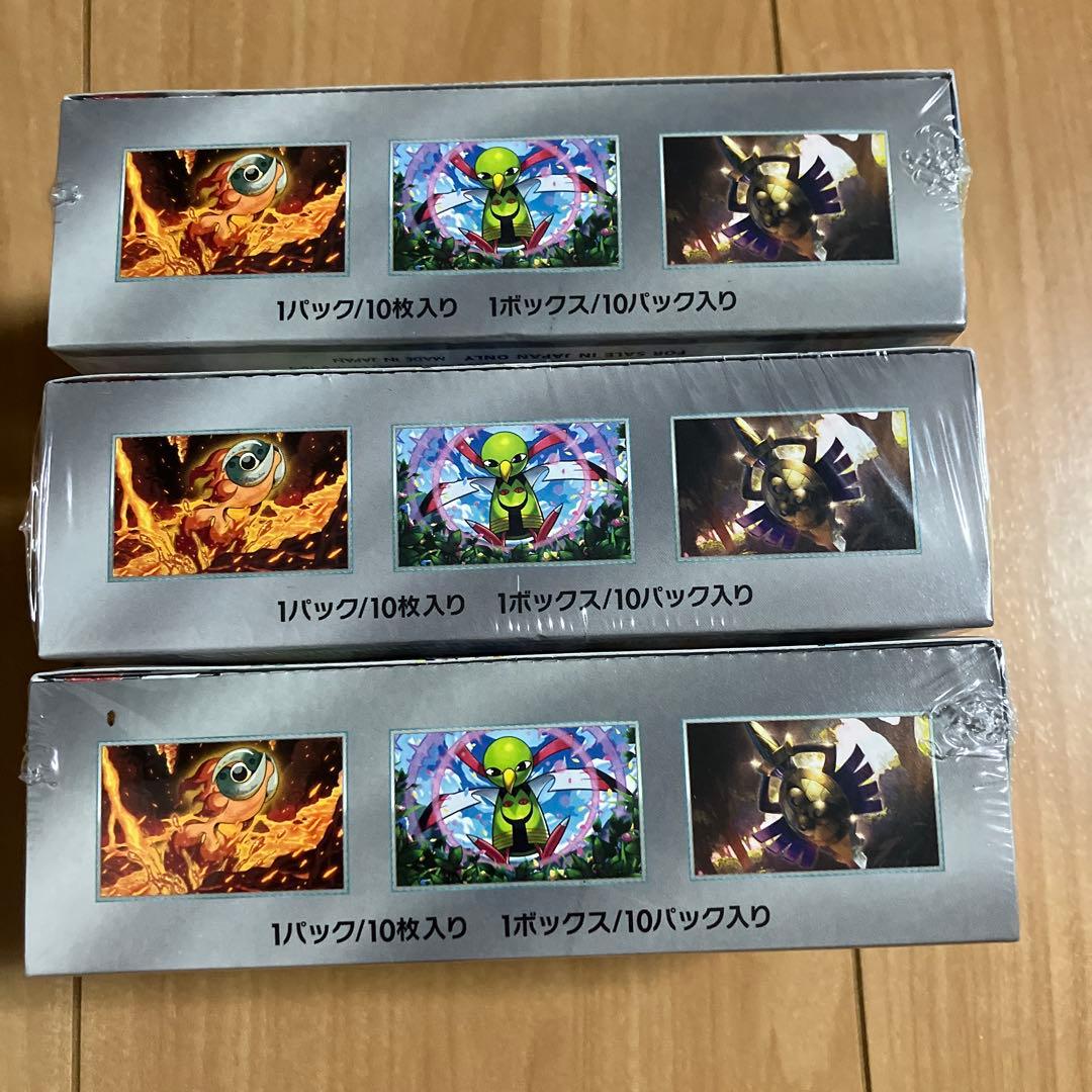 ポケモンカード テラスタルフェスex シュリンク付き 3BOX 新品未開封