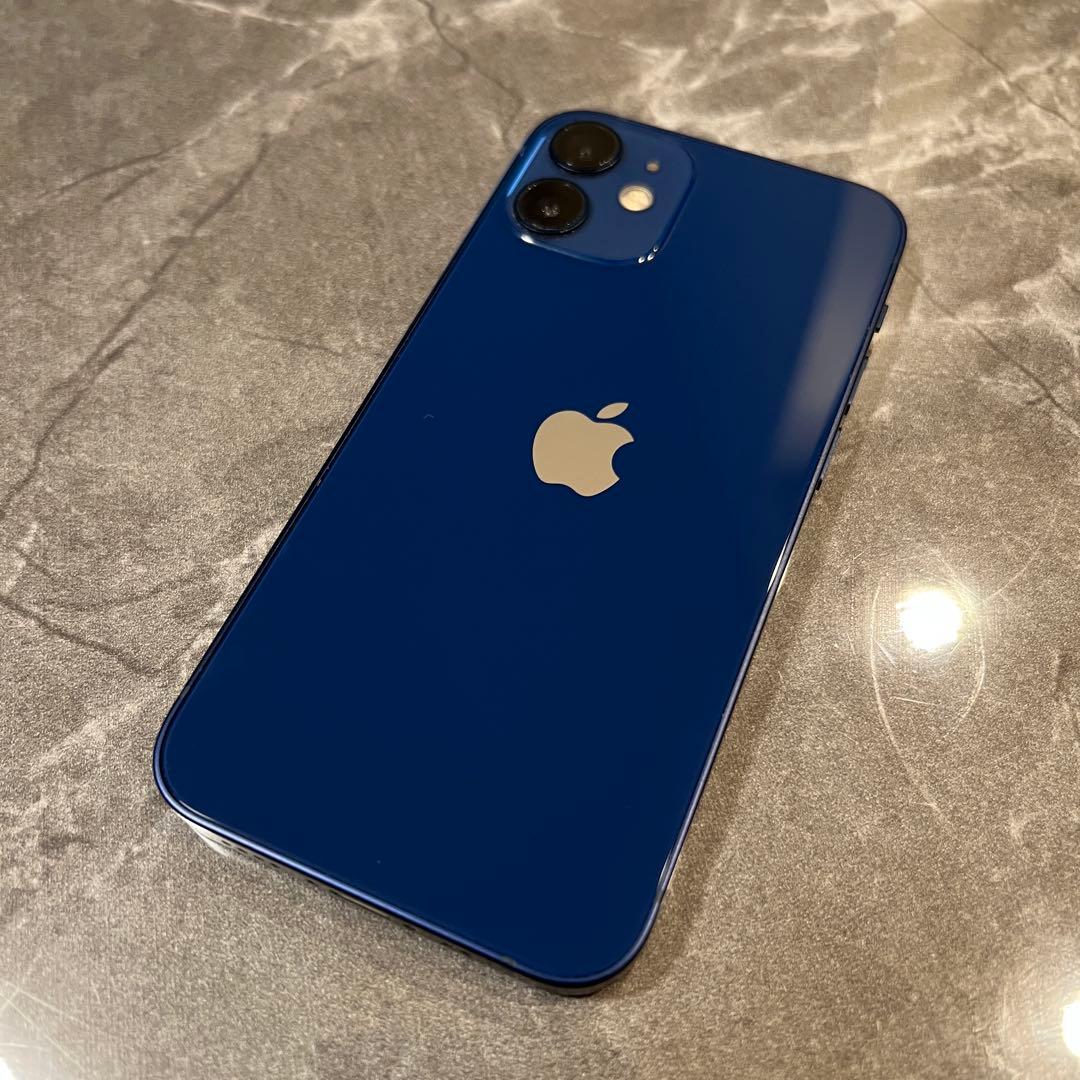 【64GB】Apple iPhone 12mini 本体 青