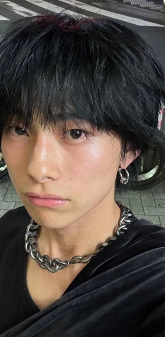 あおばくん着用 Justine Clenquet Alan 蝶々 ピアス