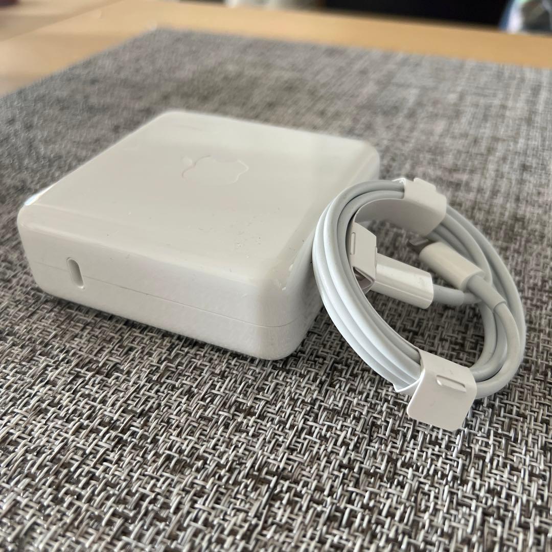 (Apple 純正) 96W USB-C電源アダプタ+2m ライトニングケーブル