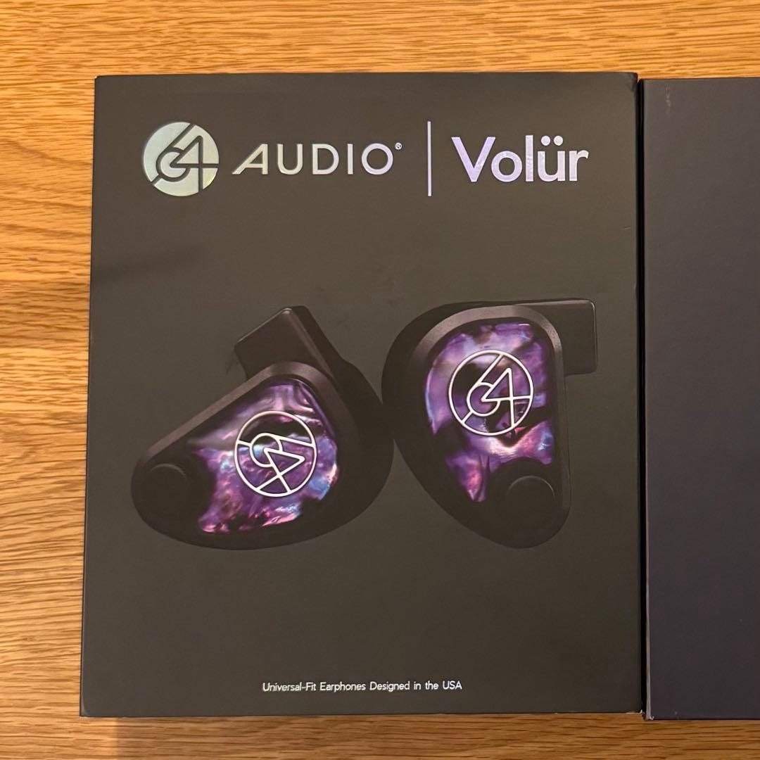 イヤホン 64 AUDIO Volur 4.4mm + Apex Gold Module