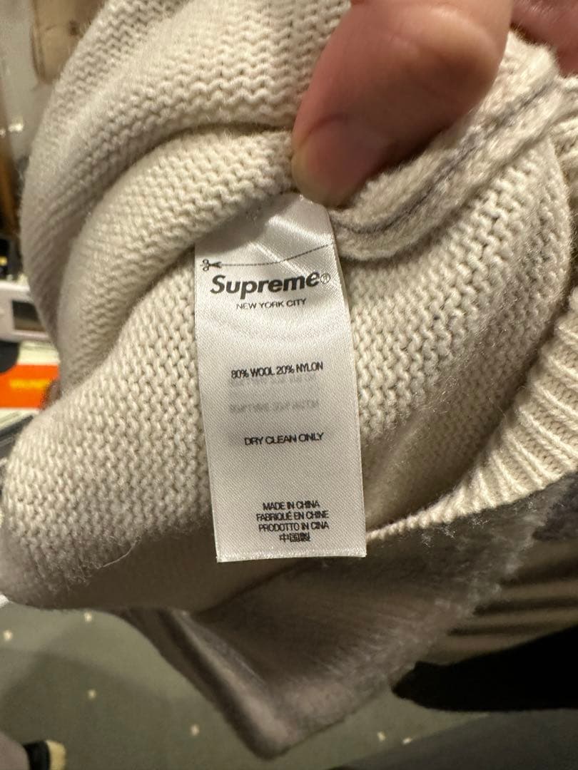 トップス Supreme Blurred Logo Sweater \"Black\"