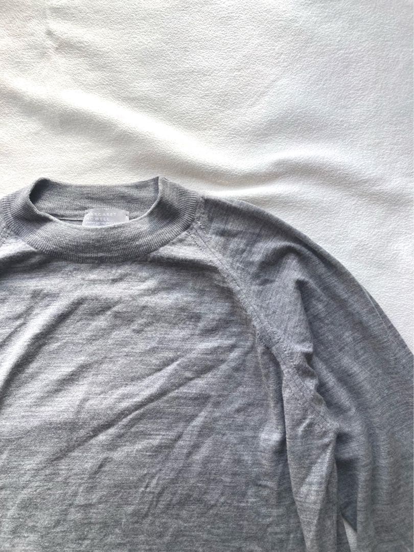 こうへいマーガレットハウエル×ジョンスメドレー　セーター　グレー　L 美品