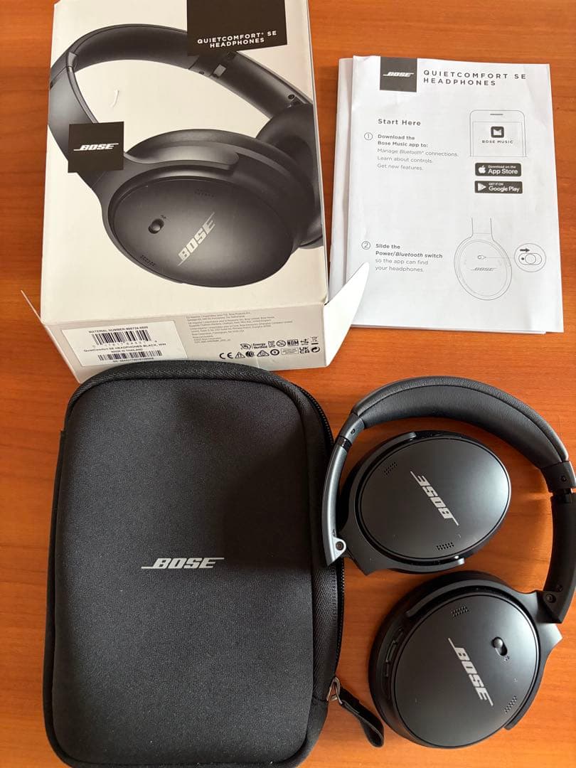 Bose QuietComfort SE ワイヤレスヘッドホン未使用に近い！
