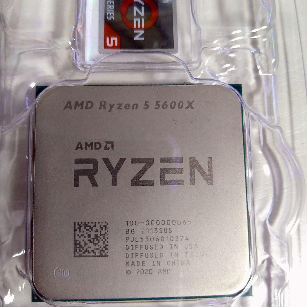 Ryzen5 5600X B550M-WIFI SSD500gbヒートシンク