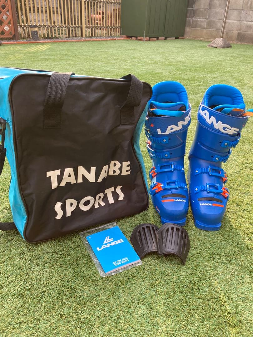 LANGE RS130 スキーブーツ フレックス130青色 バッグ付き