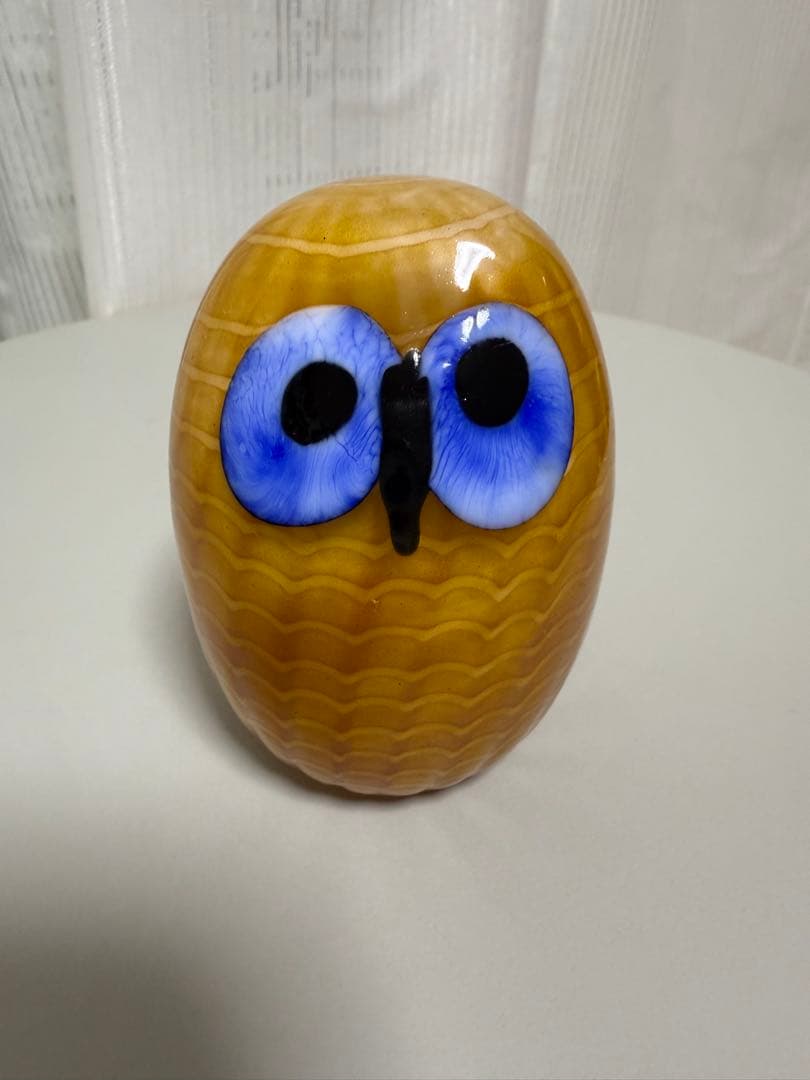  イッタラ　バード　owl イエロー
