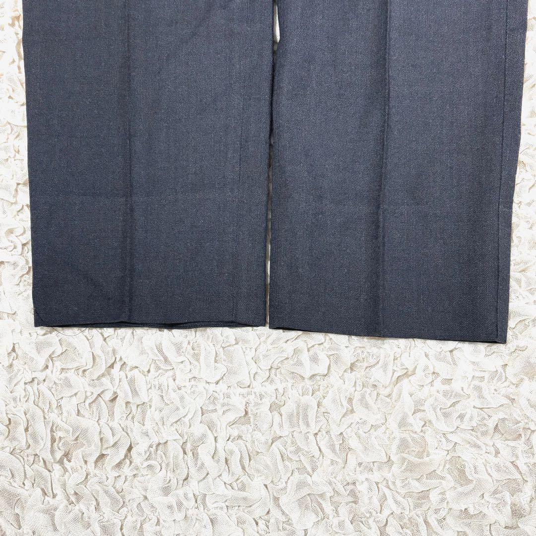 美品 ピーティートリノ スラックス パンツ トラベラー 洗える グレー 52