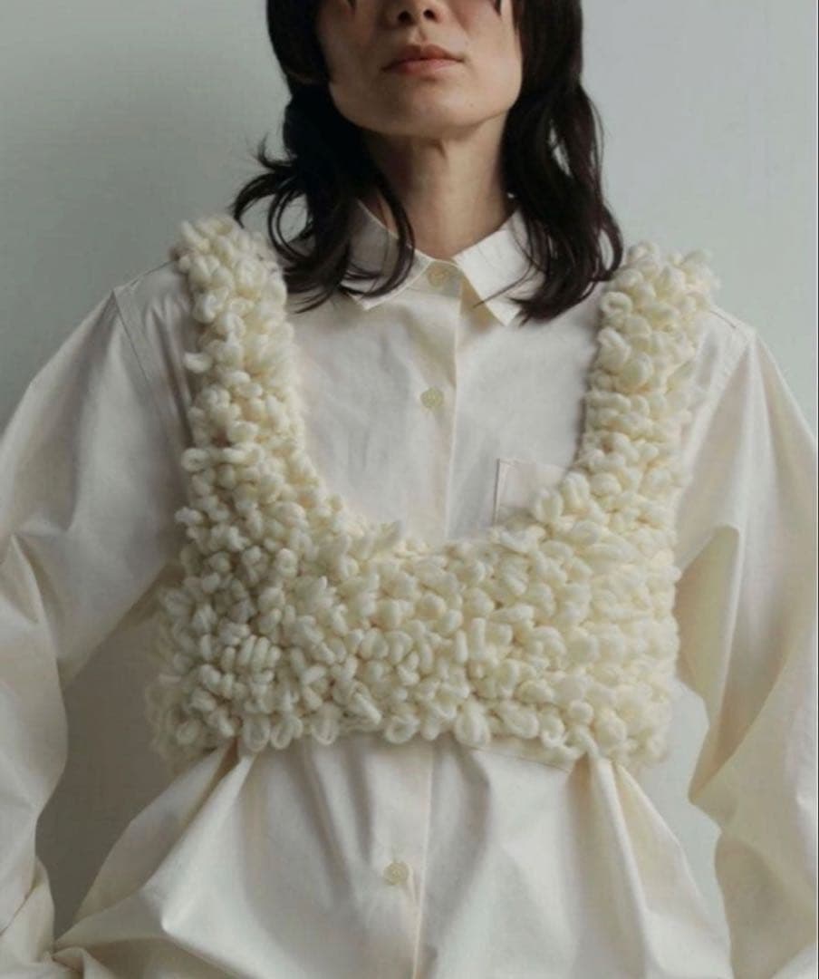 anuke ループニットベスト