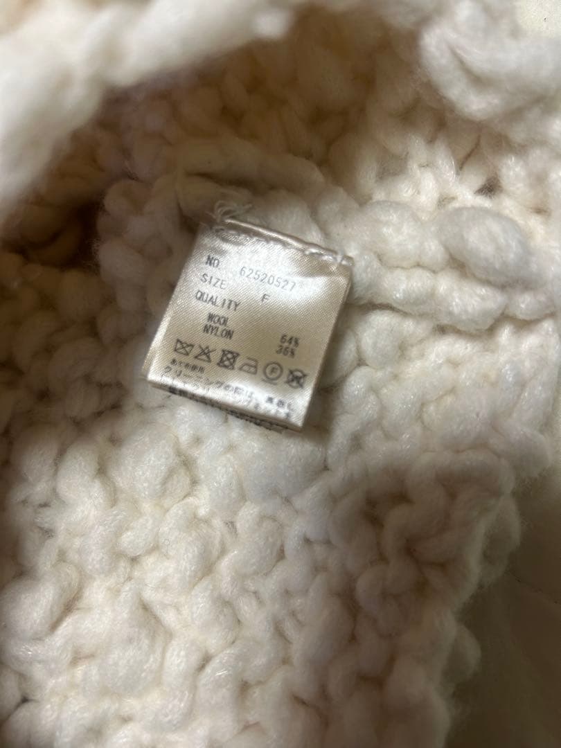 anuke ループニットベスト