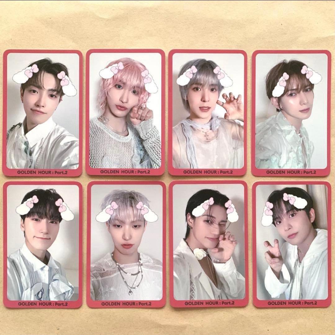 OT8 トレカ ATEEZ GOLDEHN HOUR part2 ミペン サノク