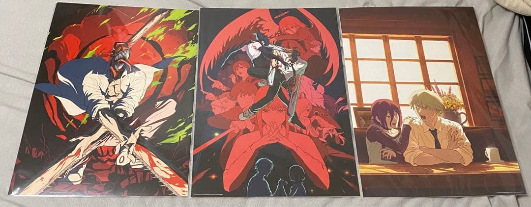 チェンソーマン　レゼ篇　ロフトプラザ　キービジュアル　B3ポスター 3枚セット