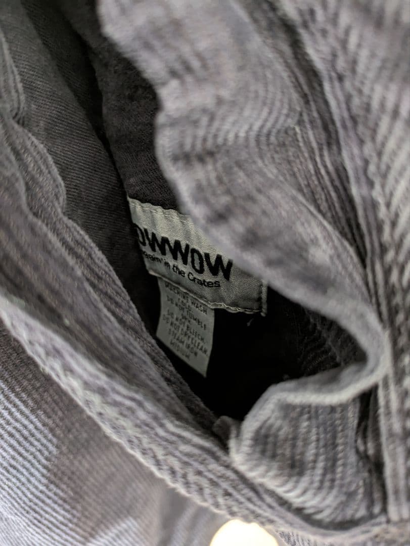 【試着のみ新品】24AW BOWWOW PRISONER CORDS JKT