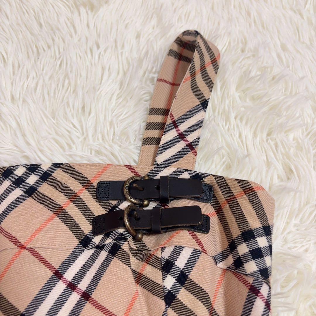 BURBERRY BLUELABEL キャミソール　 プリーツ ワンピース