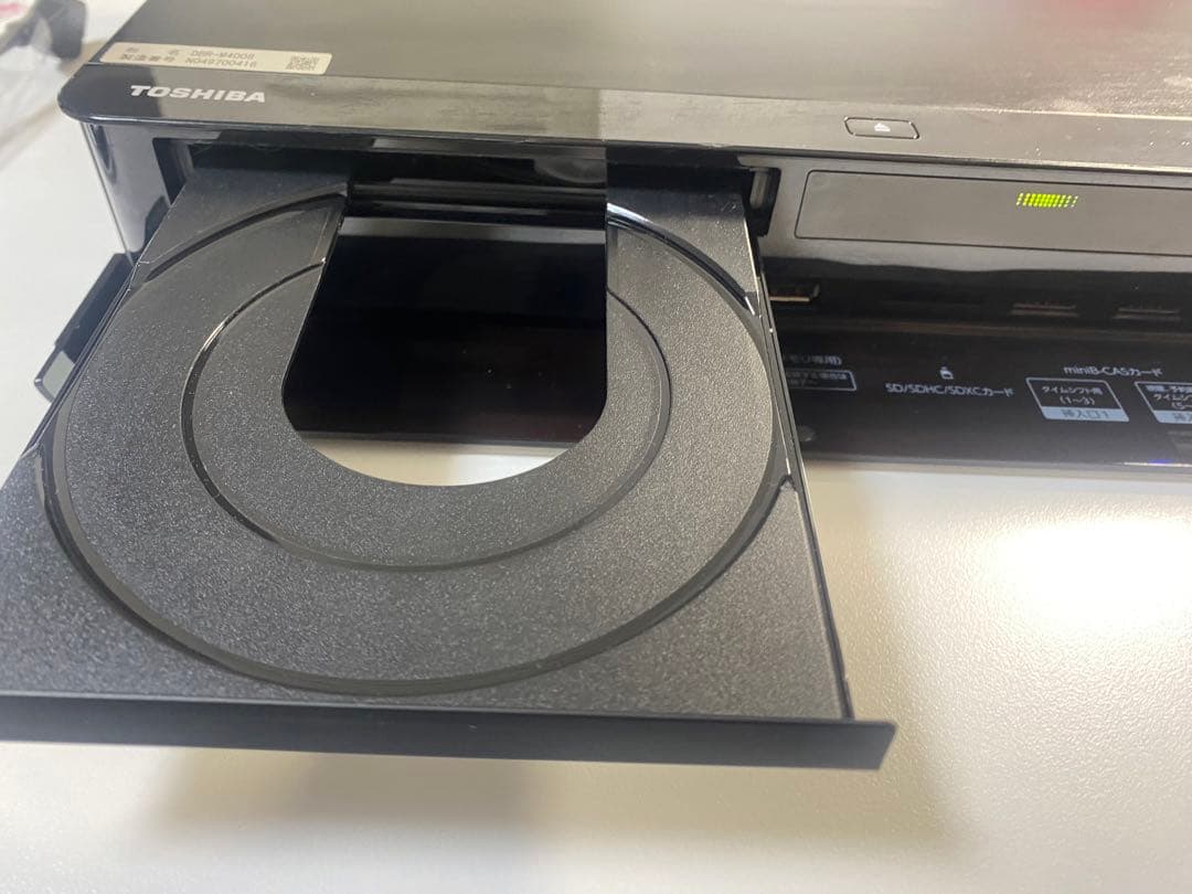 TOSHIBA DBR-M4008 ブルーレイレコーダー 4TB　2019年製