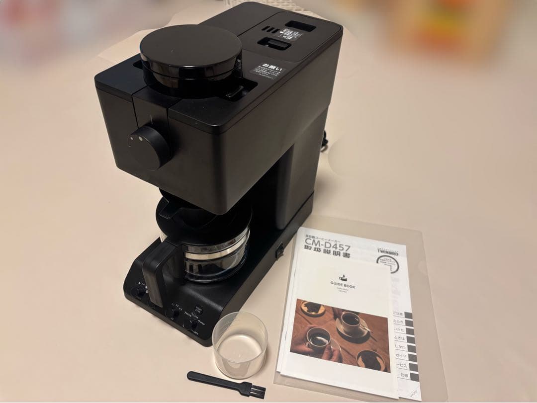 ツインバード 全自動コーヒーメーカー CM-D457 2021年製