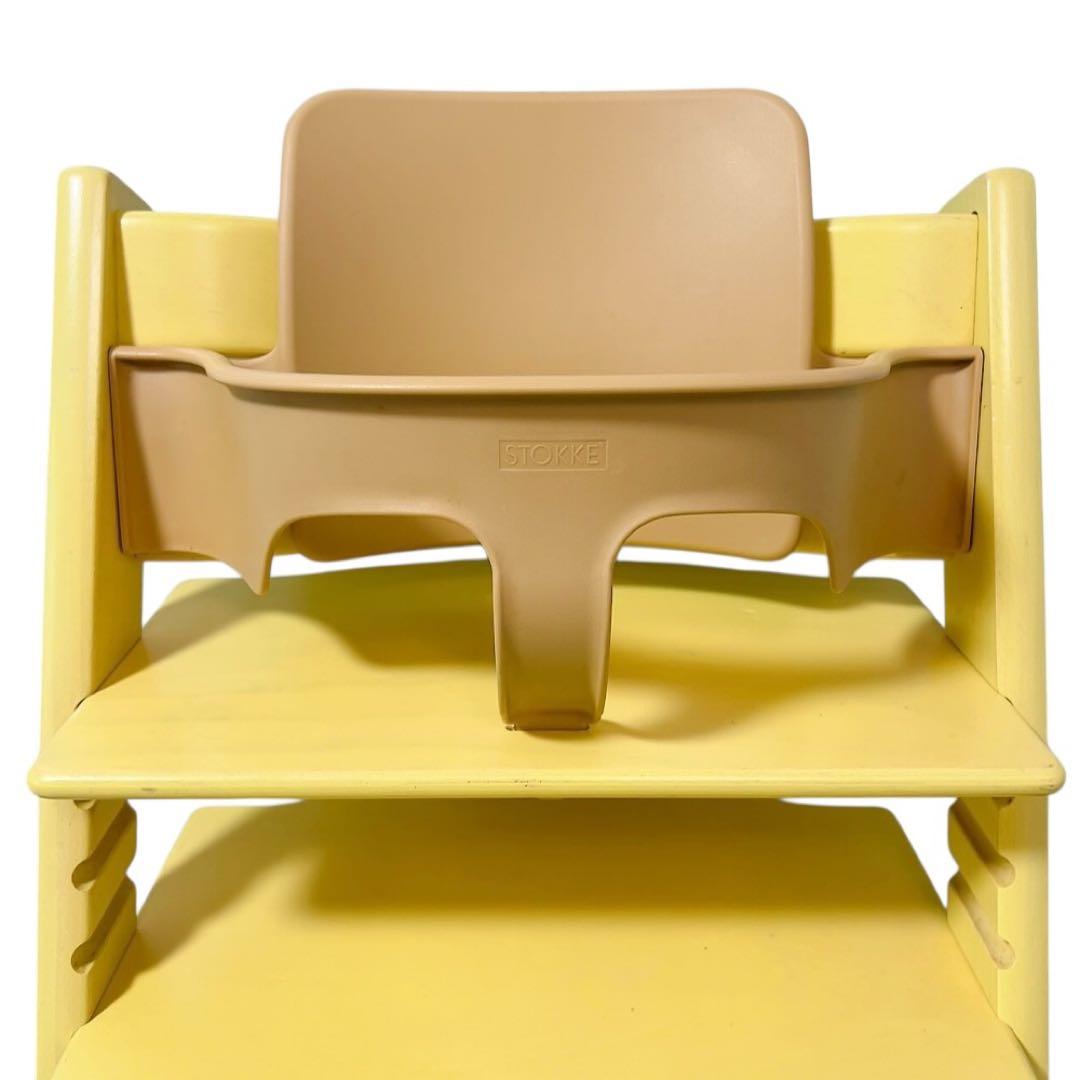 ベビーセット無し！ストッケ トリップトラップ 廃盤色 イエロー ベビーセット