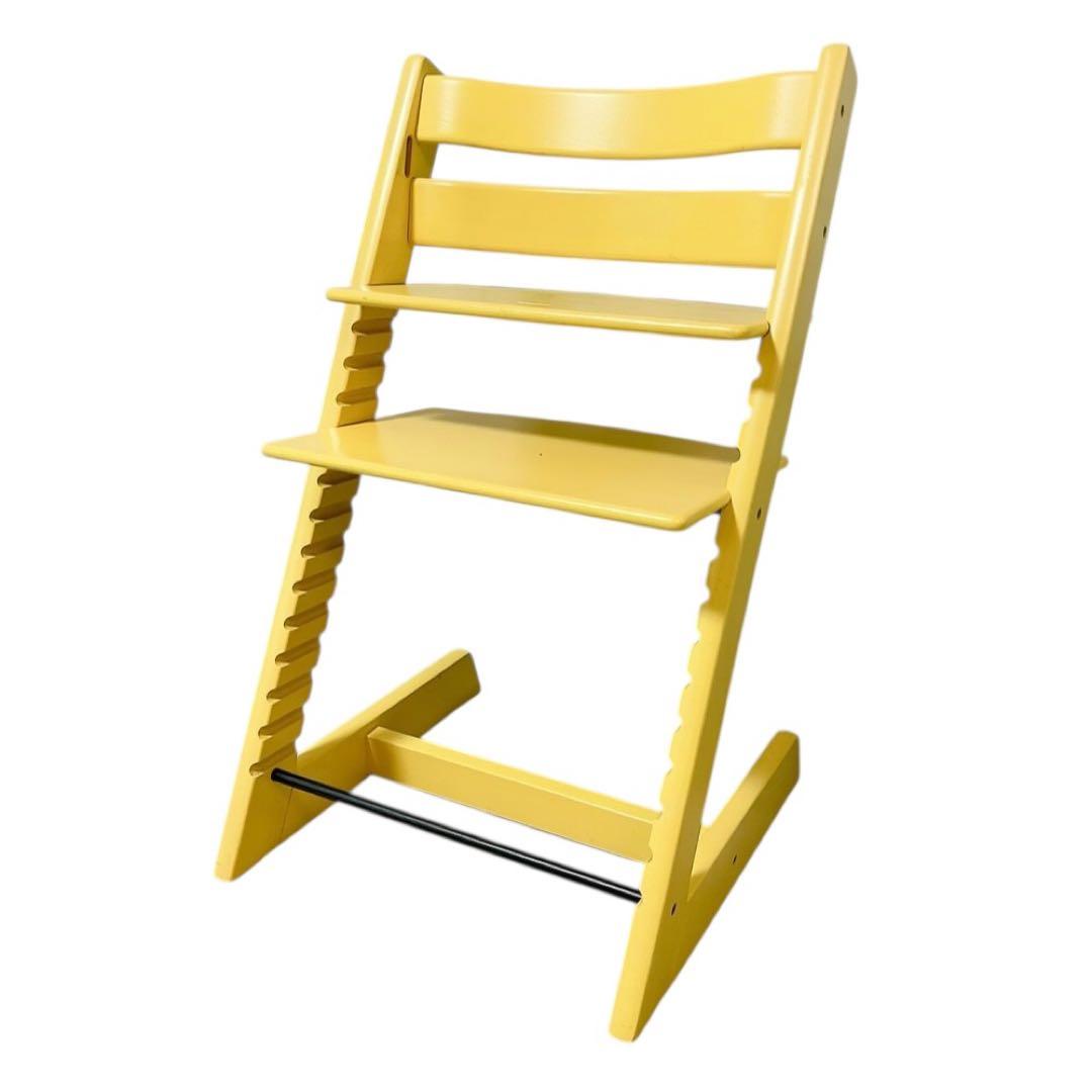 ベビーセット無し！ストッケ トリップトラップ 廃盤色 イエロー ベビーセット