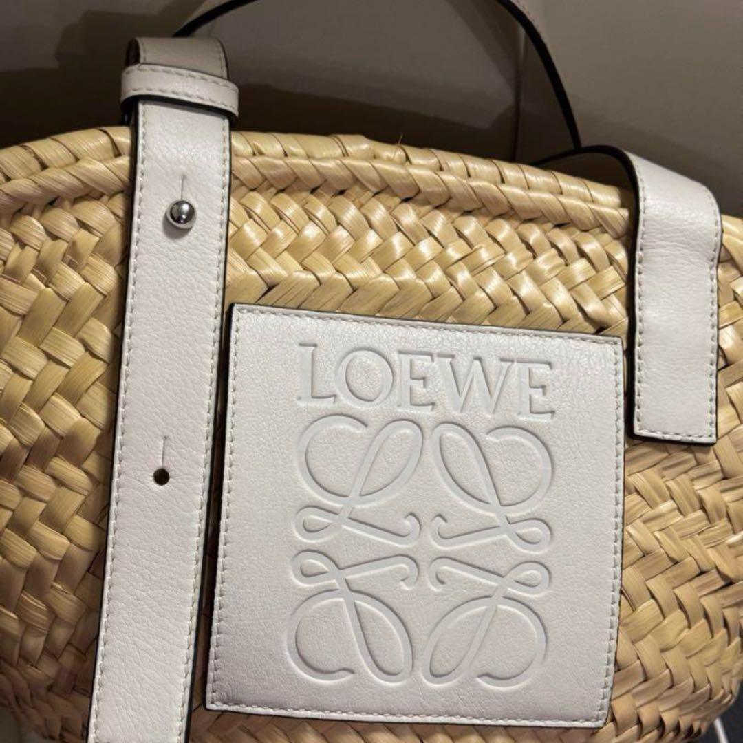 LOEWE アナグラムバスケットバッグ　スモール