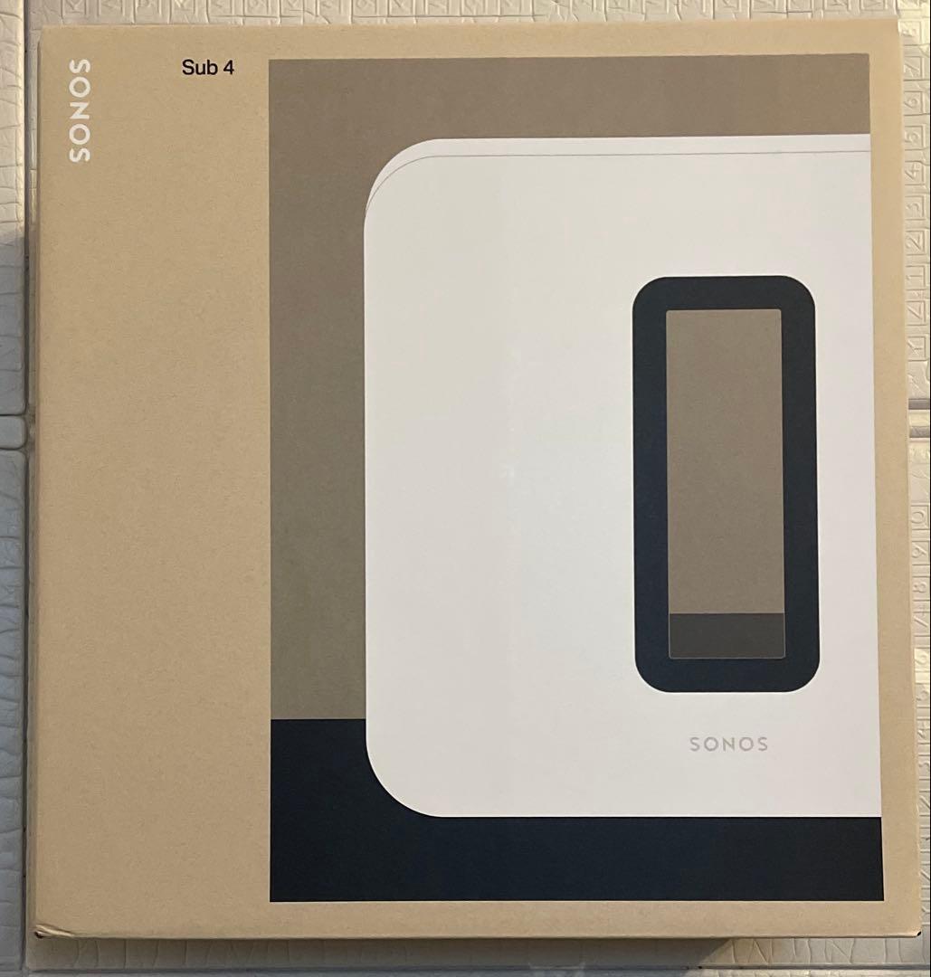 【新品/未開封】 SONOS Sub 4 ホワイト