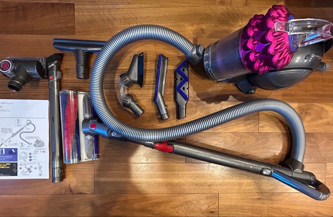 Dyson 掃除機 cy24サイクロン式ピンク アタッチメント付き