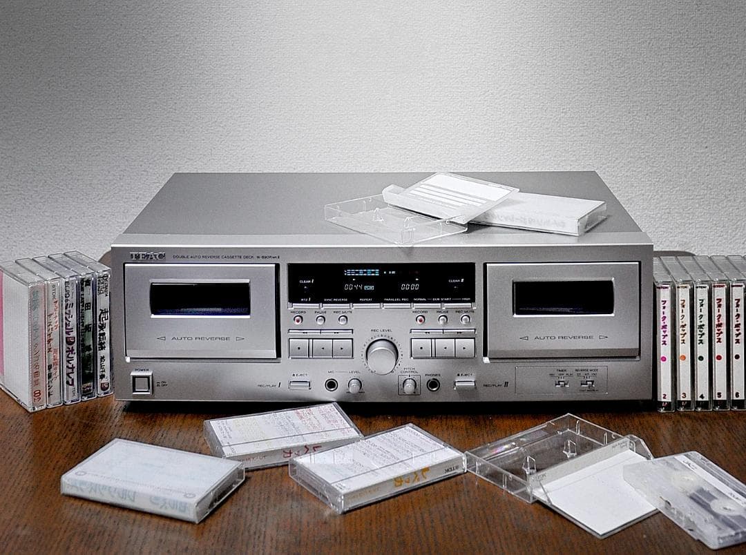 ★TEAC W-890R MKⅡ　録る聴く演奏する！を快適にBGMカセットデッキ