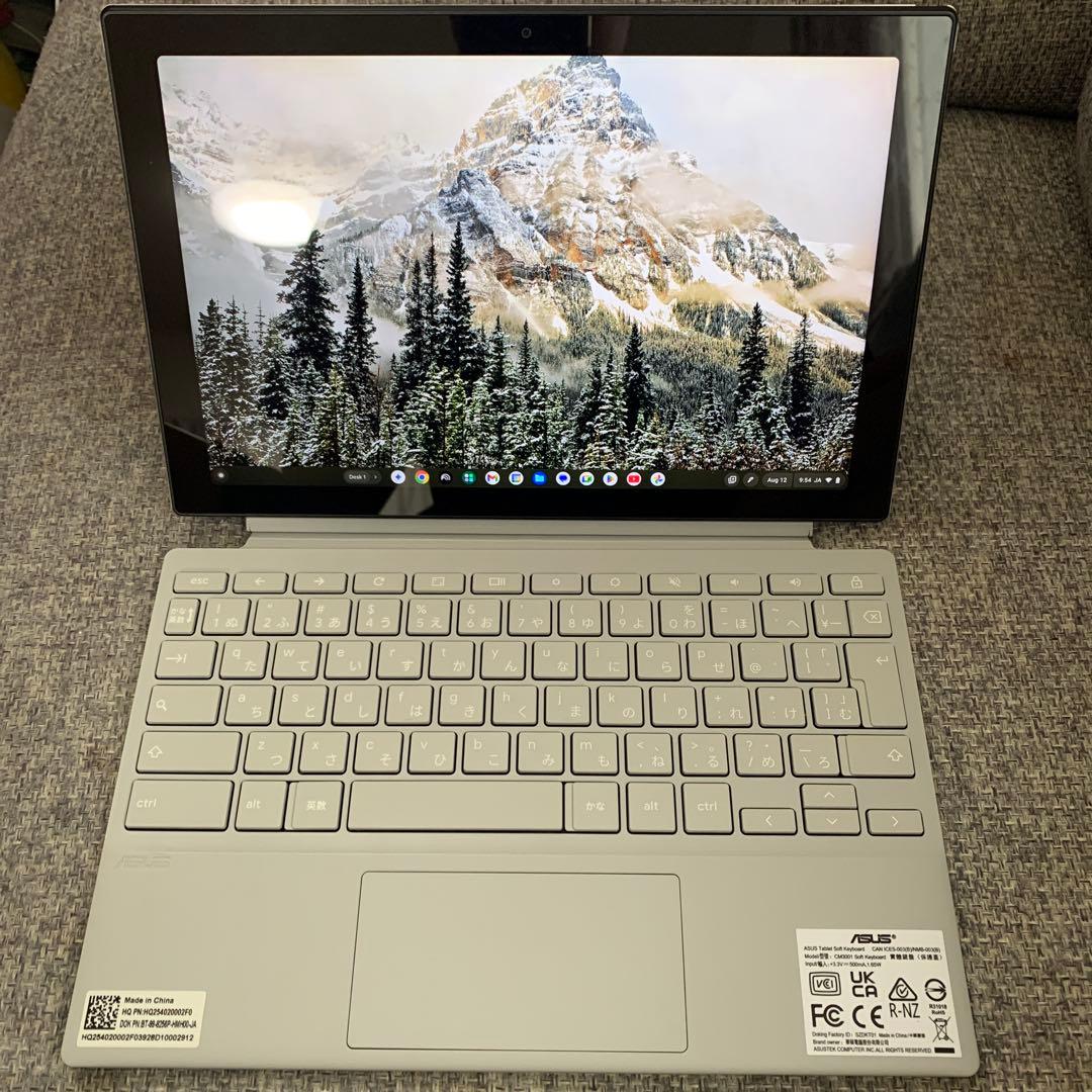 ASUS Chromebook本体 12インチ グレー