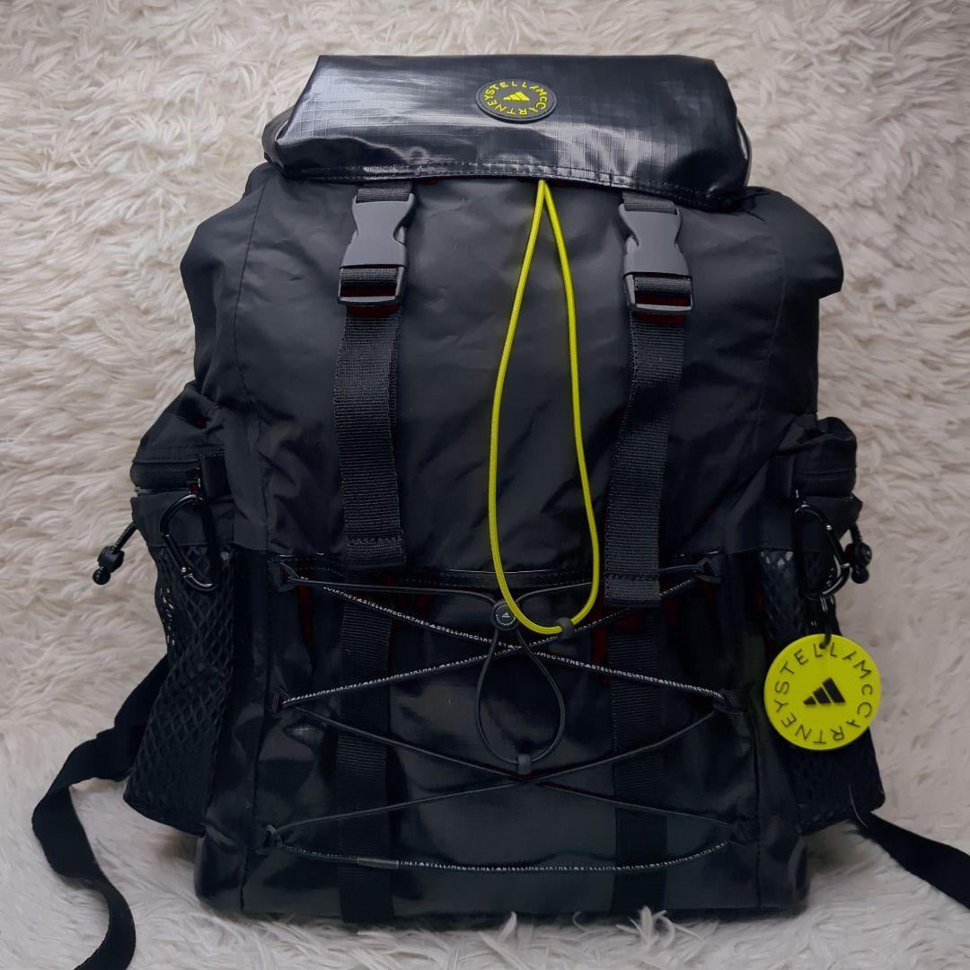 美品✨ステラマッカートニー アディダス コラボ リュック ナイロン 黒 大容量