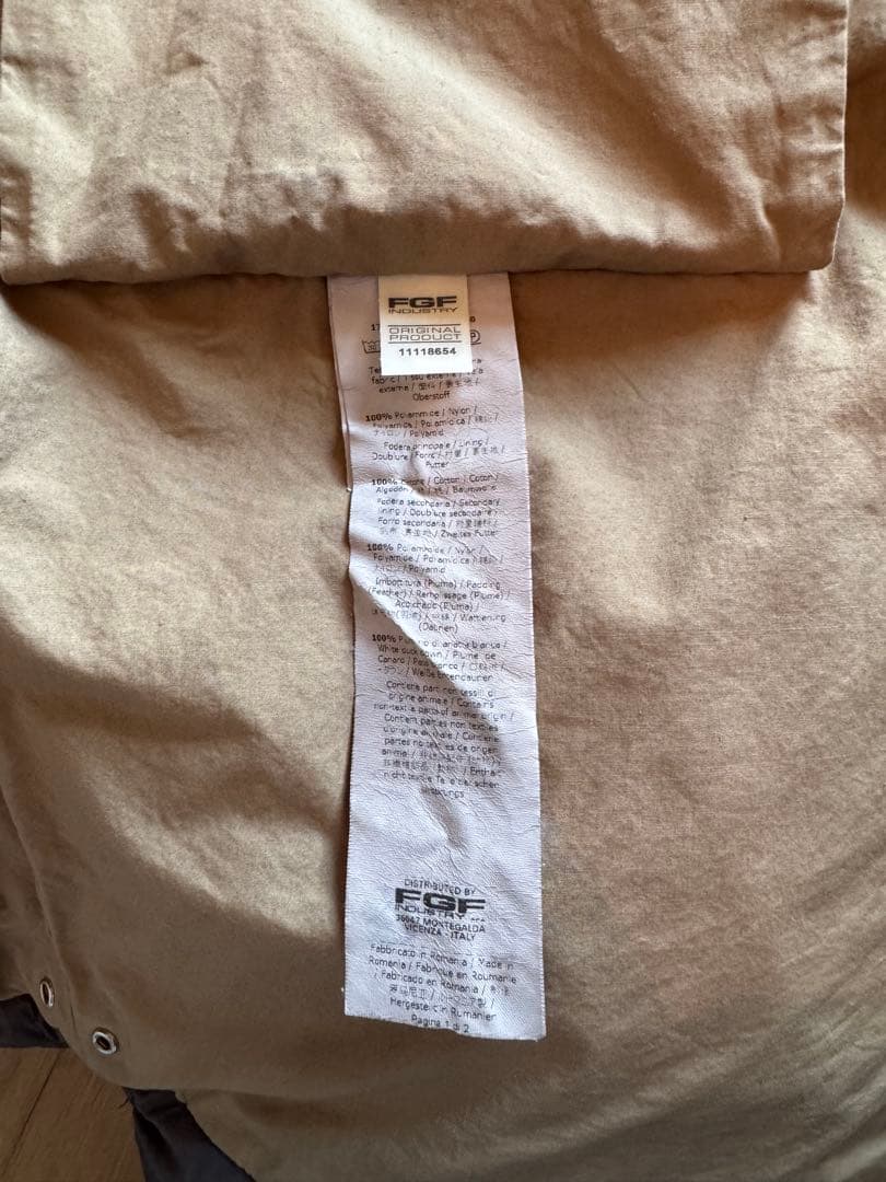 ジャケット・アウター ten-c arctic down parka