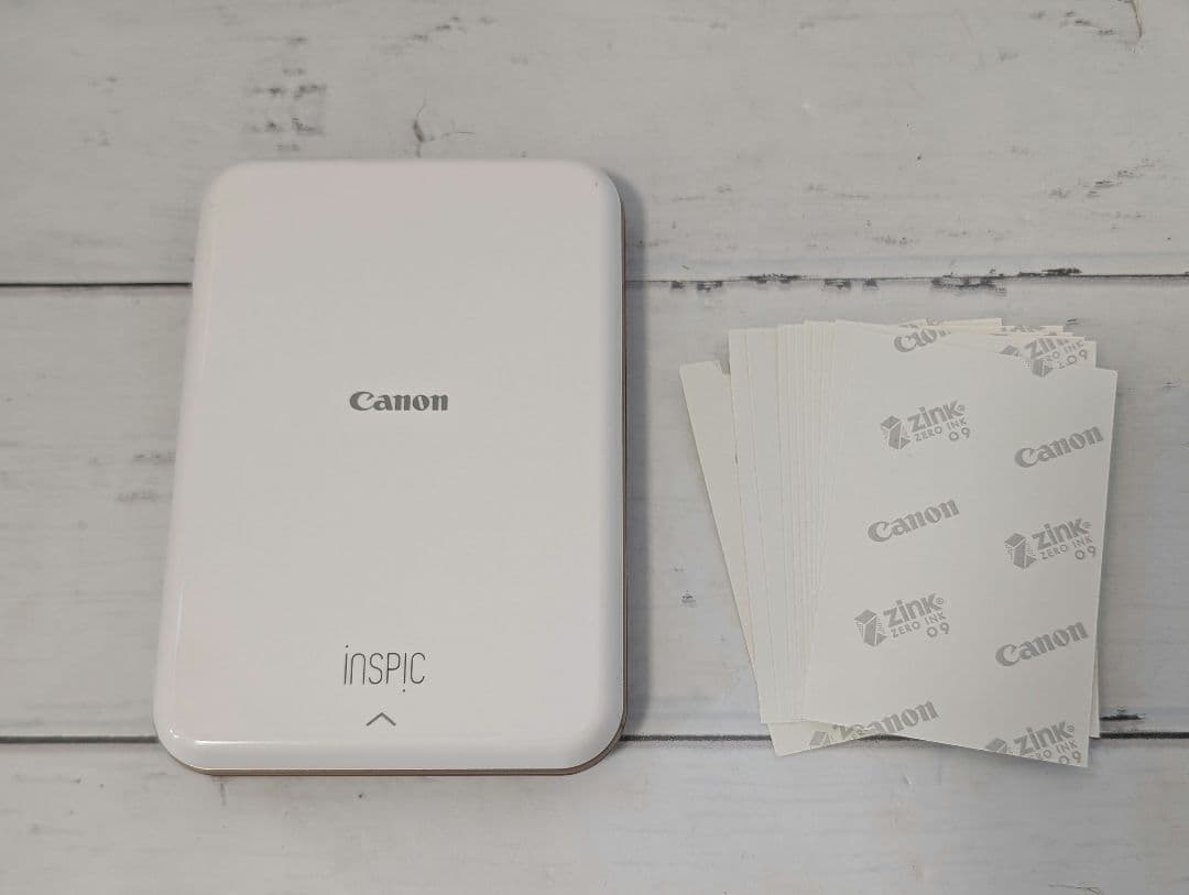 Canon inspic PV-123 ホワイト　フォトペーパー11枚付属