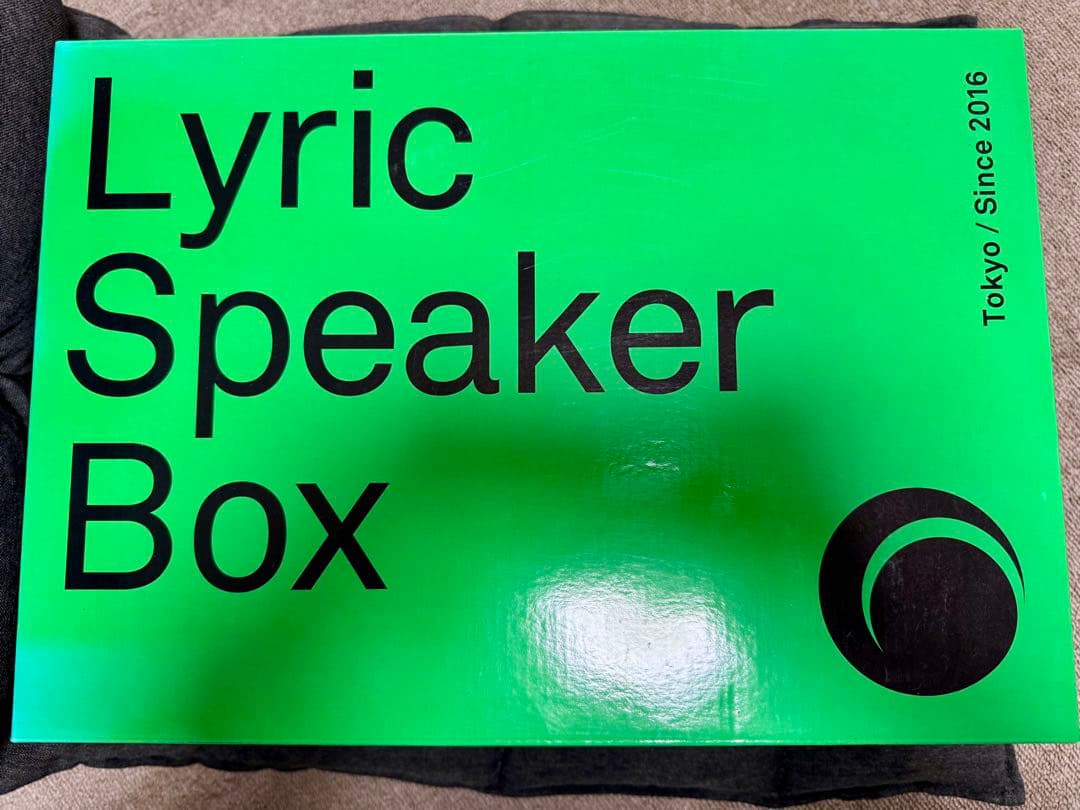 COTODAMA Lyric Speaker Box／使用回数5回未満