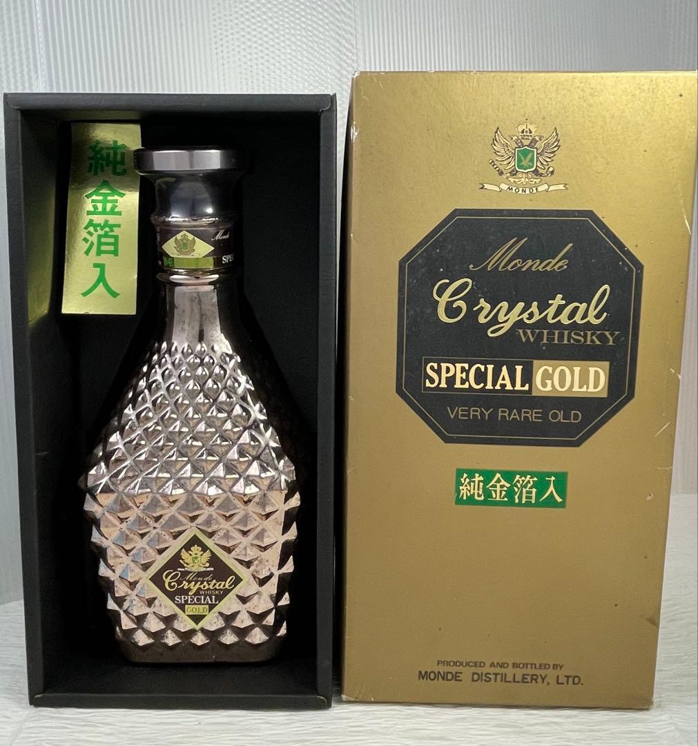 モンデ クリスタルウイスキー スペシャルゴールド 古酒