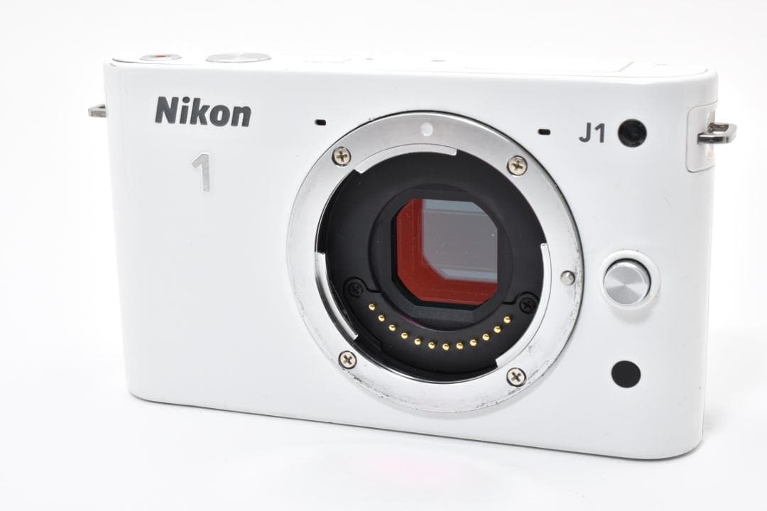 Nikon J1 ミラーレスデジタルカメラボディ ホワイト ニコン